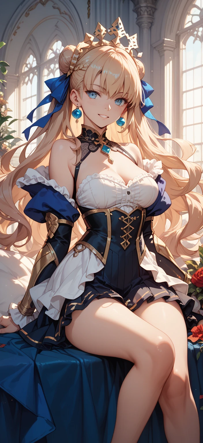 anime. 1 Girl. Cute girl. Princess. Disabled person. Blonde. Long hair. Wavy hair. Blue eyes. Beautiful eyes. Beautiful eyes. Expressive eyes. Ideal face. beautiful nose. 16 years. Medium breasts. Beautiful breasts. Urinary incontinence. Wants to pee. I need to pee. A strong, desperate urge to pee. Hands on crotch. He squeezes his crotch tightly. Rubs the crotch. She peed herself. Urine
flows down your thighs. Ideal anatomical body. Beautiful long legs. Diadem. Neat earrings. Pearl necklace. Luxurious white dress. Victorian style dress. White gloves. Heeled shoes. Wheelchair. Sits in a wheelchair. Full height.
The Royal Castle. Royal Garden. Beautiful character design. Shiny skin. Full body. NSFW. Official art. Extremely detailed CG Unity 8k wallpaper. Ideal lighting. Ultra high resolution 4K. Super detailed 8K resolution. A high resolution. Masterpiece. Best quality.