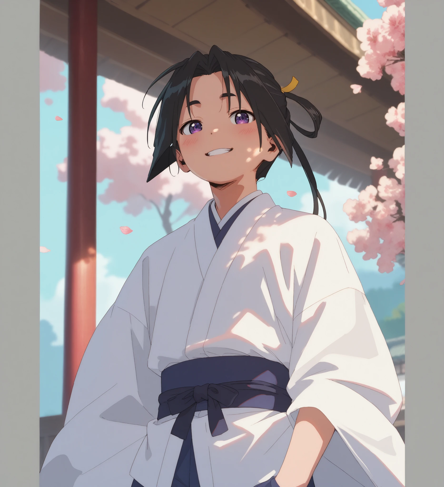 Japan in the Kamakura period、Hojo Tokiyuki、Japanese boy、Rin々Expression