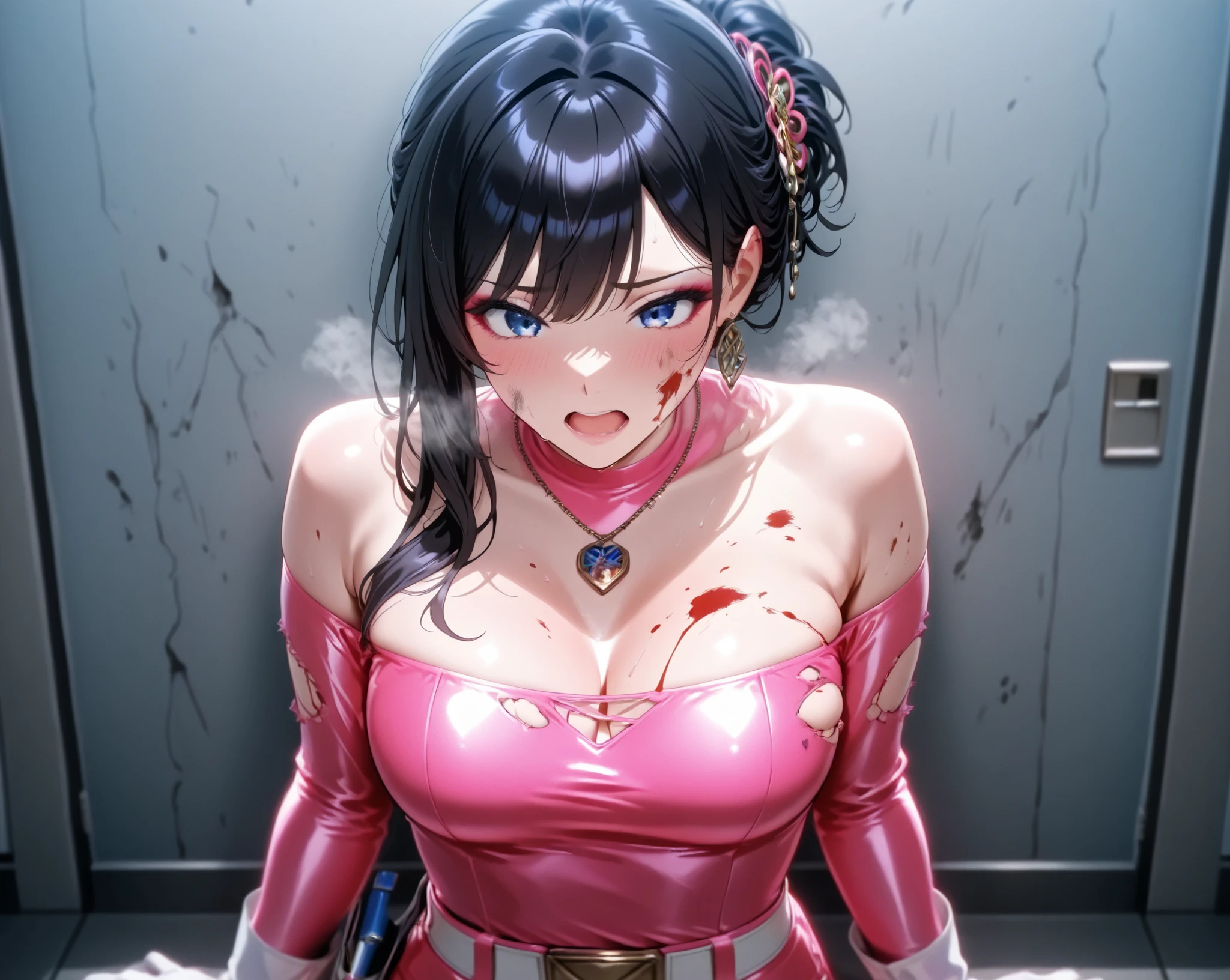Hay una mujer en traje de neopreno posando para una foto, Arte detallado del anime digital, Artgerm extremadamente detallado, Artgerm. Anime illustration, seductora chica de anime, Artgerm 4 K, Ilya Kuvshinov y Artgerm, Artgerm e Ilya Kuvshinov, Arte de anime digital, Ilya Kuvshinov. 4 mil