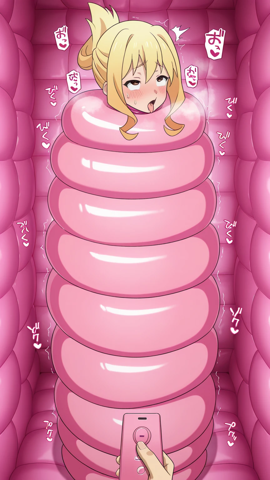 A cute woman has been abducted by aliens, she is naked in an alien slime pit full of ejaculate spewing penis tentacles. They are having a lot of sex with the woman (sex, anal sex, oral sex, nipple impregnation) hardcore, deep and hard penetration, the woman is gasping for air between orgasms (show her entire body)
