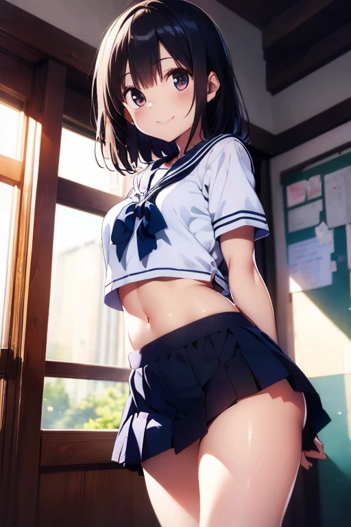 best quality,1girl,((little girl,breasts,loli:1.3)),curvy,((orgasm,blush:1.3)),angry,sweat,Tachibana Arisu,black hair, long hair,hair ribbon, ((white tank top,blue skirt,mini skirt,lift skirt,upskirt,kneehighs,vagina:1.1)),((vagina,excessive cum,cumdrip:1.3)),thighhighs,classroom,walking,pubic hair