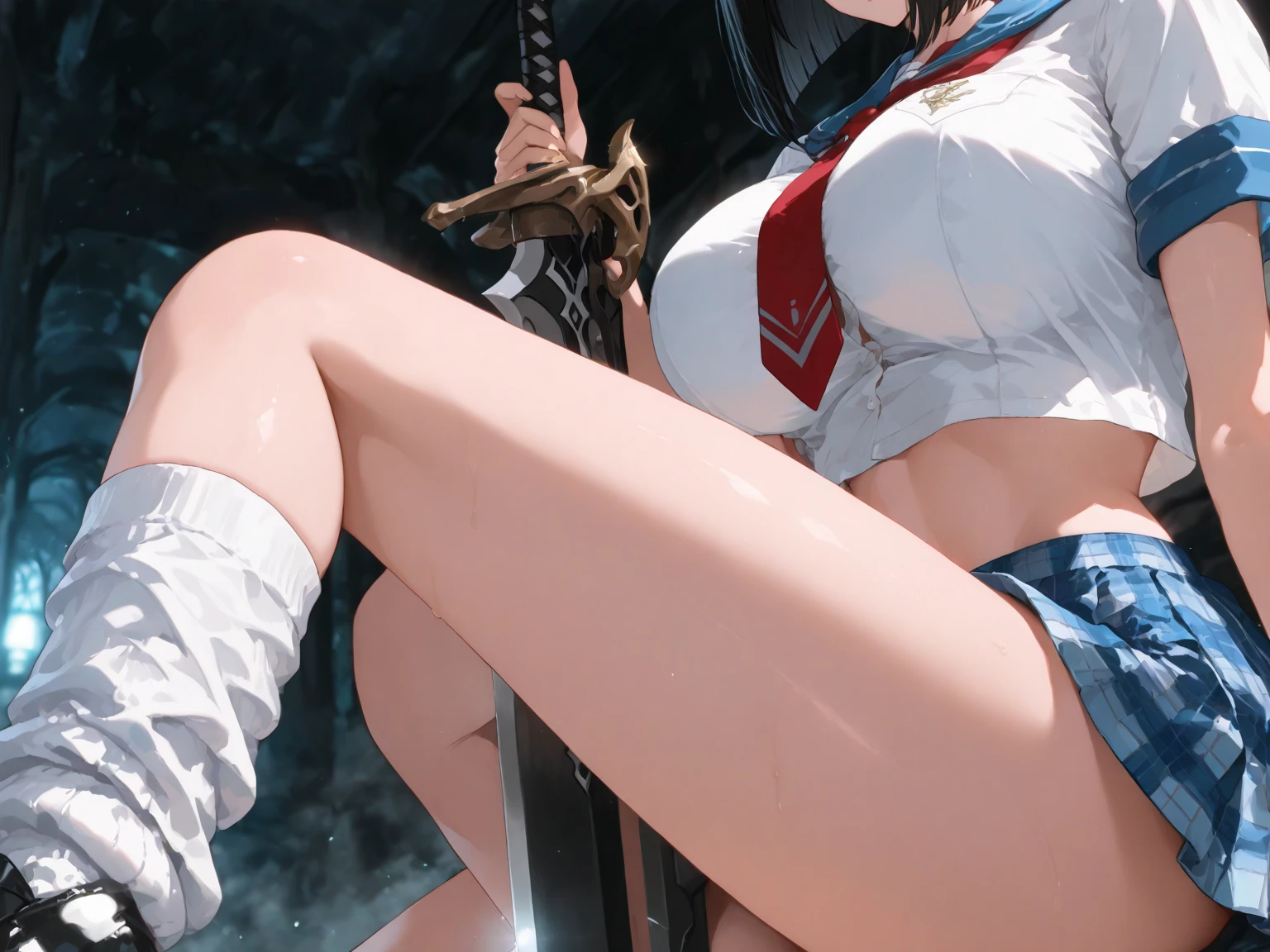 ((highest quaLity, 8K, masterpece :1.4)), Perfect Body Beauty:1.4,((super reaL,best quaLity)),(soft Lighting),super detaiLed face, fine eyes, doubLe eyeLid,(ass pov),(((1 gear)))L,((make eye contact with the audience)),((Composition from the avobe:1.2)),fine detaiL,highLy detaiLed face and eyes, (cute face:1.6), ((NSFW:1.7)), my sister,18years oLd,(huge breasts:2,beautifuL areoLa,smaLL areoLa)---//background//---((REALSTIC BACK GROUND)),(Inside the schooL,CLassroom, MarbLe fLoor,bright room, Large windows, sunLight shines in)---//Hairstyle//---(BeautifuL HAIR:1.4, LONG CUTE HAIR STYLE:1.4)---//expression//---(SMILE FACE:1.4),(BLACK EYES:1.8)---//Pause//---((Lie on your back on the bed:1.6)),((spread Legs:1.6)),(????? in pussy),((How in pussy:1.4)),(cLose up pussy:1.4)),(cLose up face:2),---//clothing//---((schooL uniform:1.2, saiLor suit:1.2,TopLess:2)),((RED SKIRT:1.4))---//xx//---RAW photo, 4K, masterpiece, high resoLution, very compLex,ReaListic, deep, high resoLution,Super detaiLed, super fine detaiL, highLy detaiLed, highLy detaiLed eyes and face, cinematic Lighting, singLe focus, highest quaLity, high resoLution, very deLicate and beautifuL, insane resoLution.---//How//----((Licking ?????,How faciaL,How in mouth))