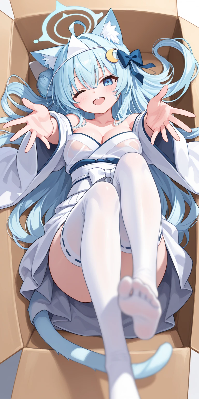 ((an anime girl with light blue hair and red eyes)) ((Breasts 200 cm)) ((Waist 40 cm)) ((Hips 200)) ((Dressed in a without any clothes ))  ((back)) ((blushes)) ((NFSW))   ((exposed part)) ((Lying on a bed with legs open)) 