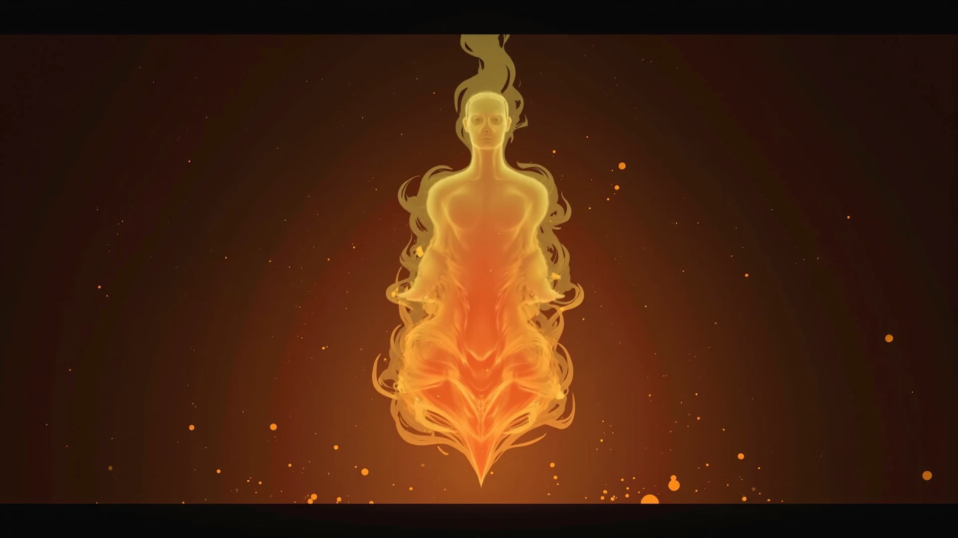 person meditating cloaked in a red aura, add symbolism connected to root chakra, muladhara, base ethereal colors.