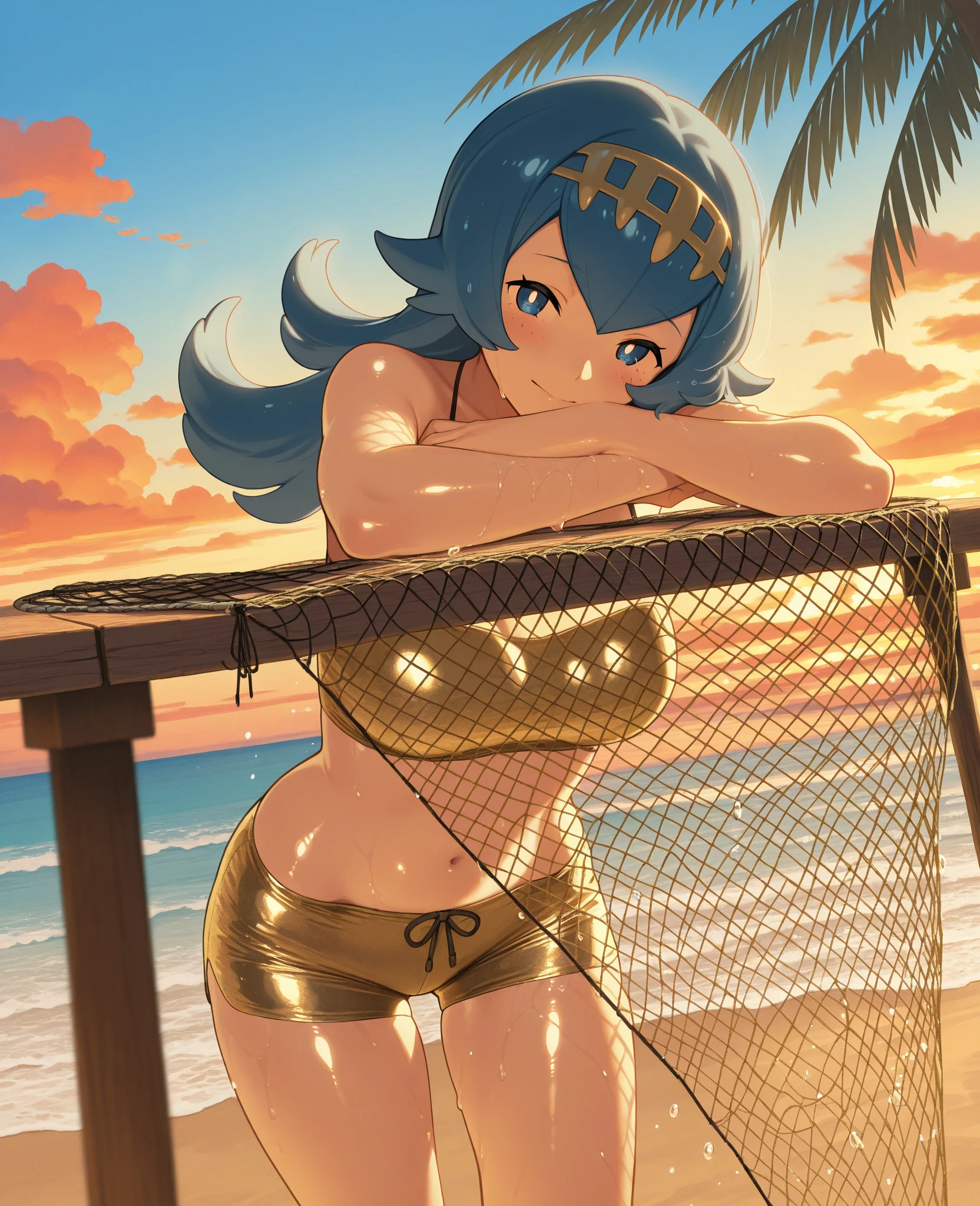 break beach, BREAK Beautiful, BREAK 砂, BREAK Harmonious, Crystal clear water,Soft Waves,
BREAK Bliss,Summer winds, break masterpiece, BREAK 4k,
Detailed eyes and face, Facial details, Hair details,
sand of the beach, Inspired by the artist BREAK Askajie : Question,
Anime Girls sitting on the beach with a ball and a towel, Girl watching sunset, Beautiful blue hair girl, Girl on the beach, (Anime Girls), (Anime Girls), Attractive anime girl, beautiful alluring anime woman, Woman in bikini sitting,
At the Beach, Sunny At the Beach, At the BeachRelax, Maui,
Anime Moe Art Style, Pixiv, Official artwork, Pixiv, Official artwork, unity 8k wallpaper, Highly detailed CG, masterpiece, I also make fan art, is relaxing I'm on the beach, Awards, 4k yen manga wallpaper, wallpaper, Cinema Lighting, masterpiece, Highest quality, (Highest quality), (Best illustrations), (Best Shadow), Realistic lighting, Beautiful sparkle,