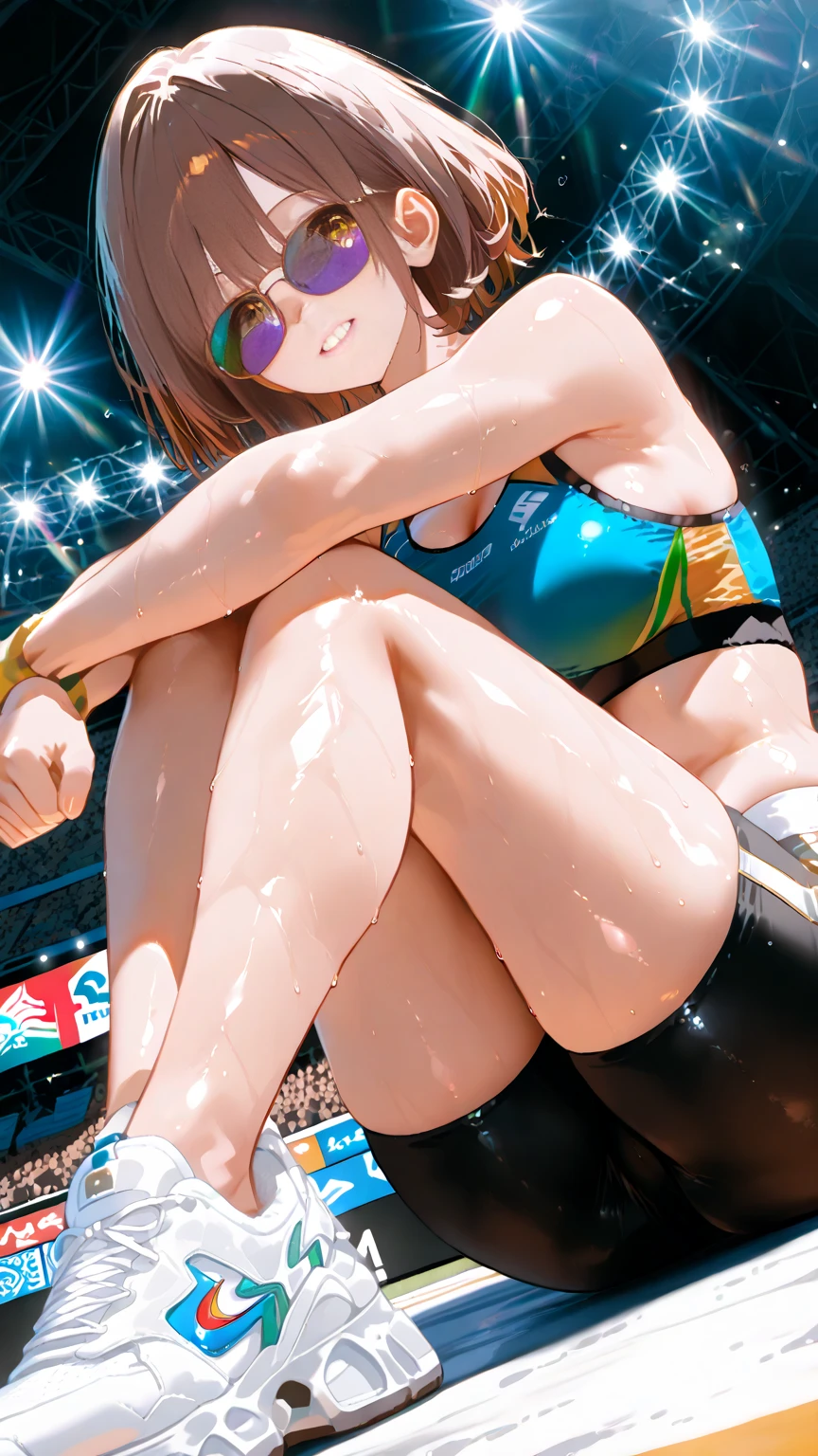 ((((ultra illustrated style:1.0)))),best quality,best animated,masterpiece,ray tracing, global illumination,1girl,solo,spread legs,straddle split,outdoors,split,full body