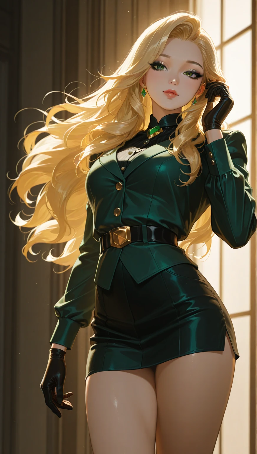 Make a Slytherin student in 2d for an rpg