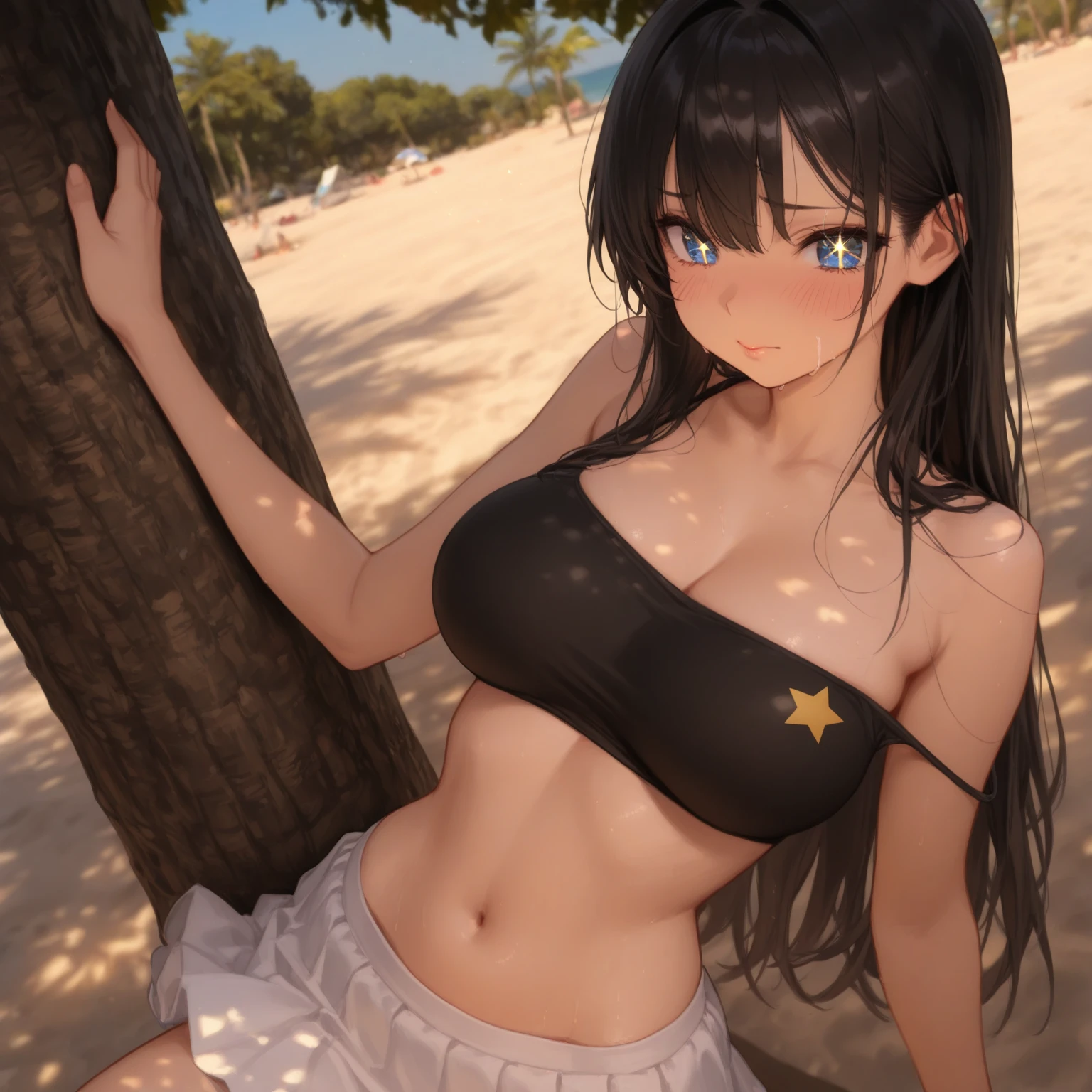 Blue haired girl drawn in high resolution Japanese anime style、whole body、Women in blue bikinis taking photos on a deserted beach, Bikini Model, , A young and cute gravure idol, Posing together in bras, Russian and Japanese mix, sakimichan, Asian woman, Wear a swimsuit, that&#39;that&#39;that&#39;that&#39;that&#39;that&#39;that&#39;that&#39;that&#39;that&#39;that&#39;that&#39;that&#39;that&#39;that&#39;that&#39;that&#39;It&#39;s hot with the shining sun, Japanese Model, Cute Core, sakimichan hdri, Young Gravure Idol, Chubby