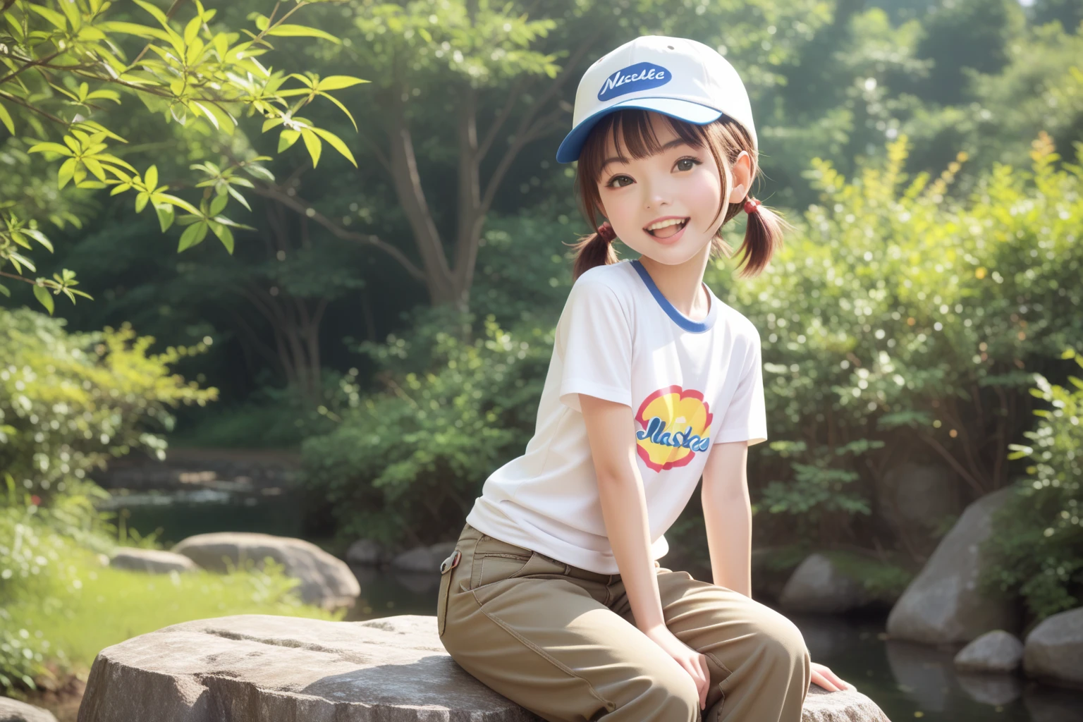(highest quality), big head, (1 asian girl), (()Gigantic Breast:1.5)))