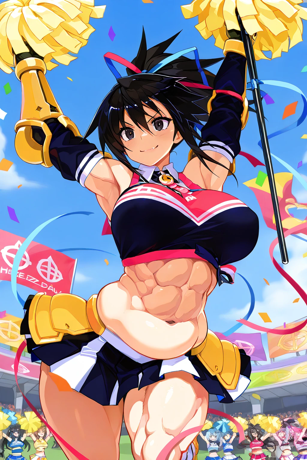 Very detailed CG Unity 8K 壁紙),(masterpiece), (Highest quality), (Very detailed), (Best illustrations),(Best Shadow), 1girls ai_generated alex-schura ass bare_legs bare_midriff bare_shoulders big_breasts boruto:_naruto_next_generations breasts cameltoe cheerleader cheerleader_outfit cheerleader_uniform clothing crop_top cropped_shirt female female_only flexible high_resolution holding_object huge_breasts hyuuga_hanabi large_breasts leg_up looking_at_viewer low-tied_long_hair low_ponytail microskirt midriff miniskirt naruto naruto_(series) phi_bra one_leg_up panties pantyshot pantyshot_(standing) pinup Pom_Pom_(cheerleading) Pom_Poms ponytail purple_eyes pussy raised_leg reverse_cowgirl_position shirt skimpy skimpy_clothes skirt sleeveless sleeveless_shirt splits spread_legs stadium standing standing_on_one_leg sweat sweatdrop thighs underboob vertical_splits very_long_hair voluptuous