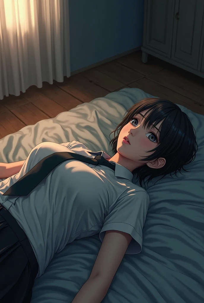 nap,anime,girl,short hair