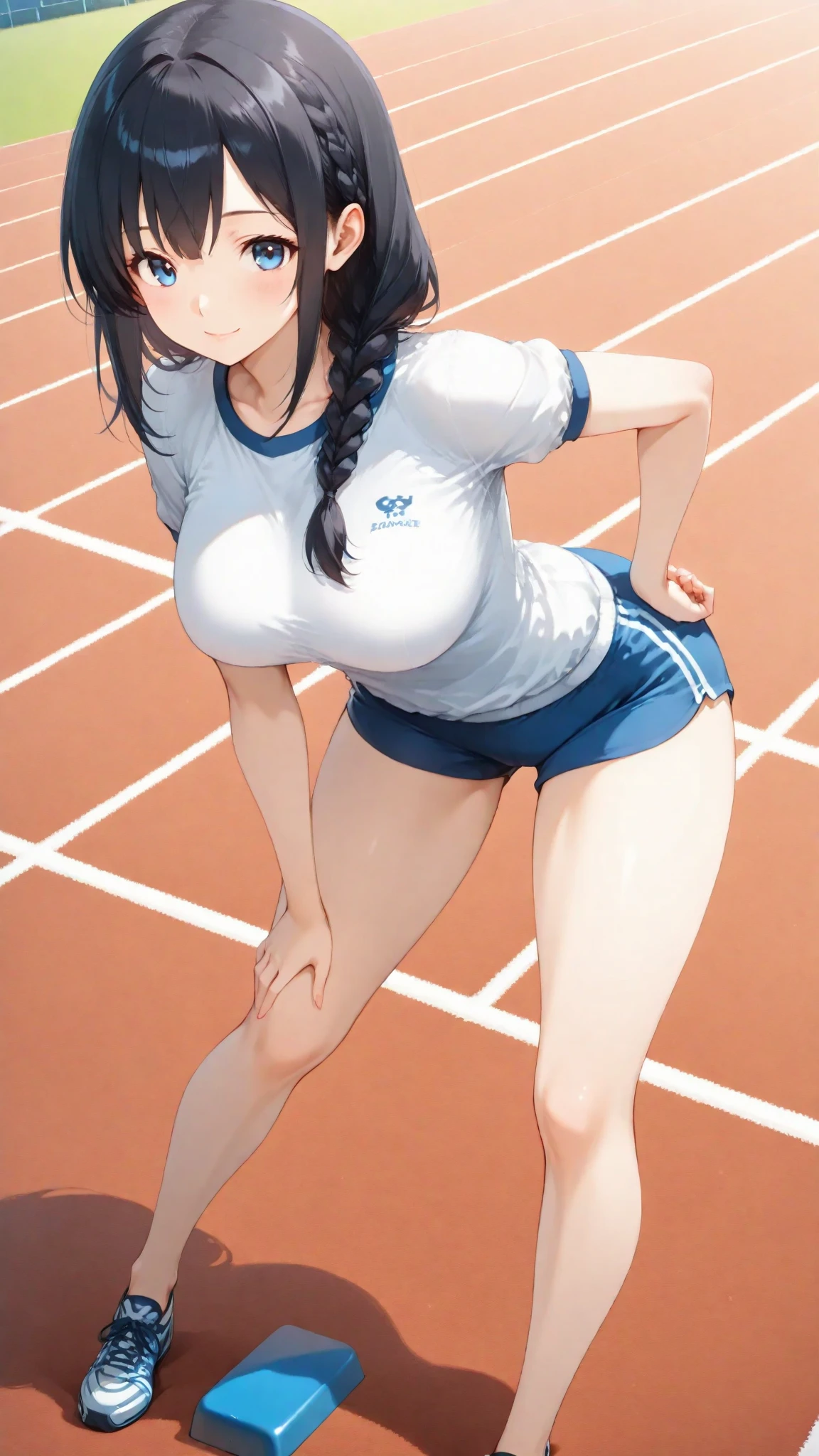 Anime girl athletes