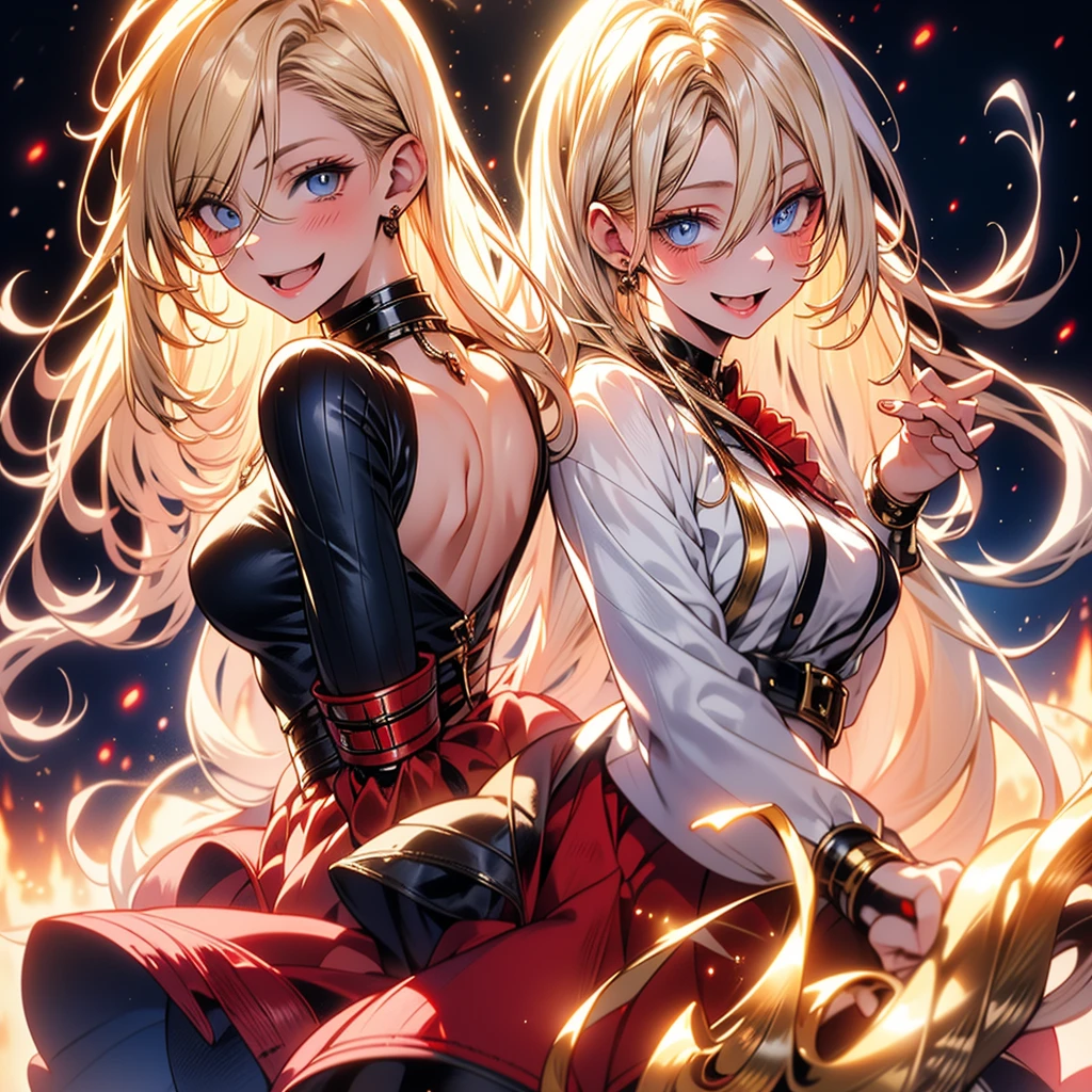 ((masterpiece)), ((best quality)), 1girl, adult, long hair, big bust, ((blonde hair)), very long blonde hair, ((intimidant look)), ((close-up)), profile image, green eyes, black and red clothes, sexy, dark colors, brillant eyes, ((coat with fur)), ((wavy hair)), exposed skin, ((sexy pose)), ((intimidant look)), good anatomy, ((dark sage clothes)), ((straight cut bangs)), emotionless, intimidant, ((beautiful eyes)), dark background, close up, ((detailed eyes)), beautiful eyes, ((detailed face)), hair bang, frontal look, evil, relaxed, smile, magical goddess othinus, abs, detailed face, eyepatch, huge tits, full body, ((detailed))
