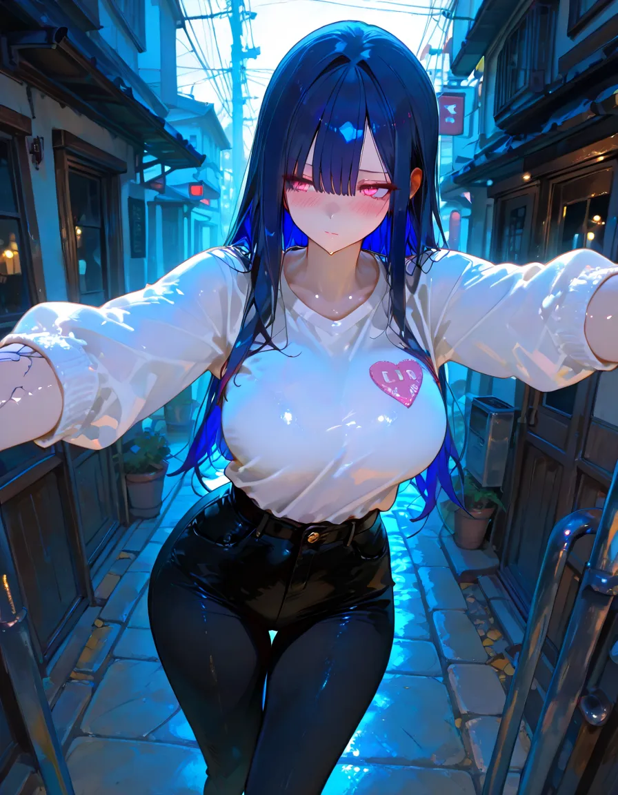 you like it, Umi Sonoda, Long Hair, Blue Hair, (Yellow Eyes:1.5) (Flat Chest:1.2),Blue one-shoulder sweater,Long skirt,Black Pantyhose,short boots,Baseball cap,Black-rimmed glasses,Long braids,smile,walk,morning,morning陽,The rising sun,On the way to school,whole bodyがイラストに入るように,
break looking at viewer,whole body,
break outdoors, station,
break (masterpiece:1.2), Highest quality, High resolution, unity 8k wallpaper, (shape:0.8), (Beautiful attention to detail:1.6), Highly detailed face, Perfect lighting, Extremely detailed CG, (Perfect hands, Perfect Anatomy),