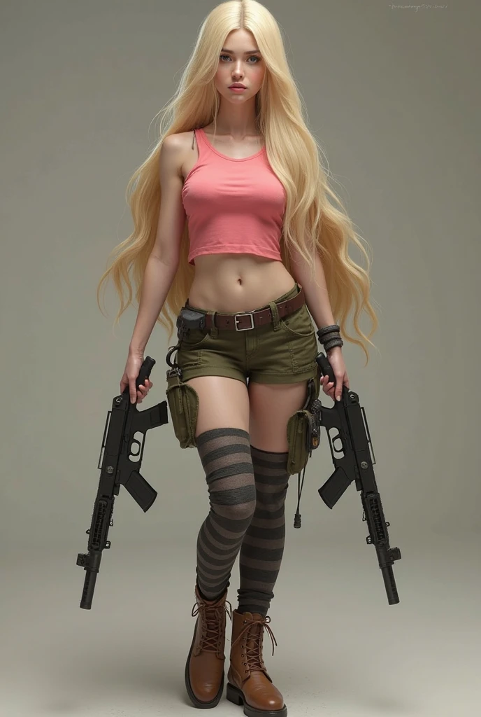 standing, (huge boobs:1.8), blonde, teen, nude, hairy pussy