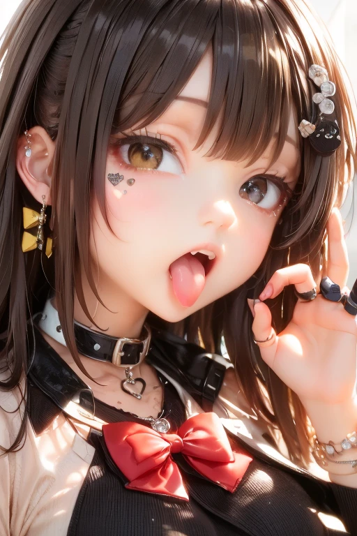 #基本
女の子がphotographのポーズをとっている, ((One Girl)), ((Baby Face:2.0)), ((cute:2.0)), ((low length:2.0)), ((Child body type:2.0, 3 years old:2.0)),
break
((Black micro bra) : ((Sheer:1.5)) + (Covered nipples:1.4)) + (Sheerelbow gloves) + ((Black knee-high stockings:1.4) : (Sheer:1.4) + (Sweaty feet:1.2) + (Shiny:1.2)) + Glossy black high heels, break
#Features
((Blonde)), (Bangs that expose the forehead:1.5 + I can see a beautiful forehead:1.5), (Long Hair),
(Droopy eyes, blue eyes), (Small breasts:2.0 + Flat chest:2.0),
#break
#background environment
(noon, (Bedroom)),
#Facial Expression Pose
((shy, Panting, Are crying, Fatty face, Ahegao)), ((Open your mouth:2.0), (Stretching out the tongue:2.0, Long Tongue)), (Drooling from the mouth, Saliva marks, Drooling from the tongue:1.5), ((She is on top of a guy and inserts his penis into her pussy:1.5, Sex:1.5)),
#composition
((To the camera, Focus from below:1.5, Cowboy Shot)),
break
#Body parts elements Slim figure,
(Detailed Hair, Beautiful Hair, Shiny Hair),
(double eyelid, Long eyelashes),
(Expression of fine eyes, Beautiful and delicate eyes, Sparkling eyes, Eye Reflexes, Glitter Eyeliner),
(Human Ear),
(Beautiful Nose, Thin Nose),
(Glossy Lips, Beautiful Lips, Thick lips, Glossy Lips, Natural Cheeks),
(Detailed face, Symmetrical facial features),
(Detailed skin, Textured skin, Beautiful Skin, Glowing Skin),
break
#quality
(((最高quality)), ((masterpiece)), ((Very detailed))), ((High resolution)),
(Realistic), (Anatomically correct), (16K), (anime, comics), (3DCG), (oil), (Shiny painting),
#(Realistic, photo-Realistic:1.37), (Anatomically correct),
#((RAWphotograph)), (8k), (photograph), (3DCG), (Photorealistic),