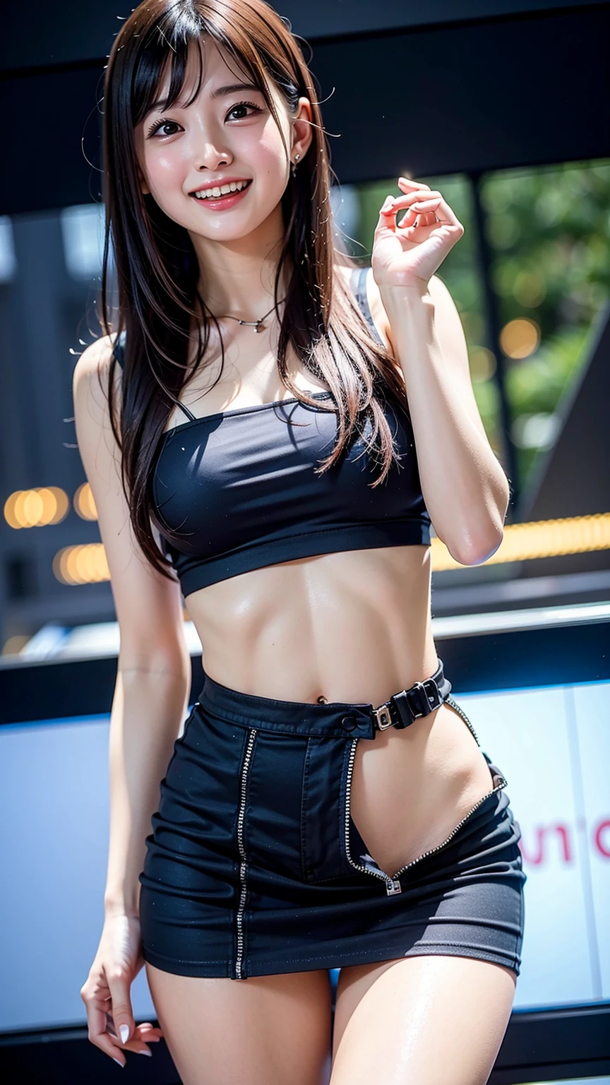 ((top-quality、8k、​masterpiece:1.3))、Beautiful One Woman in Perfect Style、affectionate smile、formal pants、Flared pants、Gaucho Pants、Wide pants、big breasts thin waist、abdominals、Sexy ass、slim legs