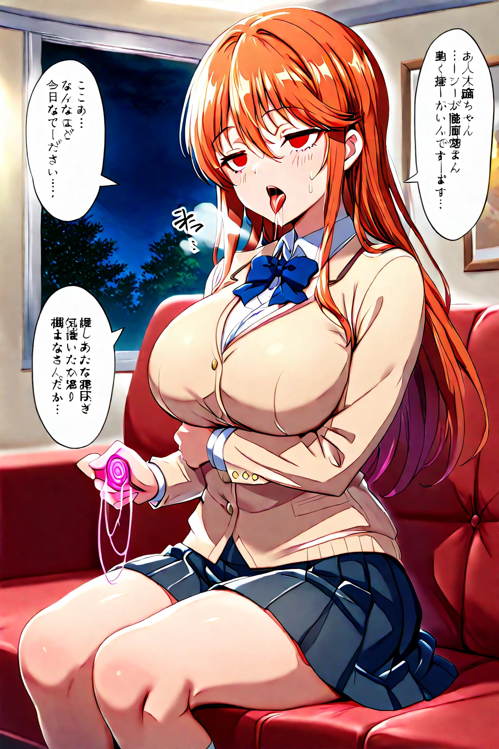 (masterpiece:1.4), (Highest quality:1.3), (high resolution:1.2), Perfect Anatomy, Well-formed face,Accurate depiction,Precise depiction,Beautiful depiction,(Rui々Shishi Body:1.1), (Healthy Body:1.1),(Shiny Hair:1.2), Well-formed face, Glassesをかけた, Glasses, Glassesっ娘, Face, Lewd smile, Large Breasts,  Big Tits, bouncing breasts, transistor glamor, Transistor Grammar, Tight waist, Well-balanced body, Flexible legs, Flexible fingers, I can see your forehead, Wide forehead, long hair, Long Hair,braid, multiple girls, Girls,  Clothes stuck with sweat, Erect nipples covered by clothes, With clothes on, soldier,uniform, crotch less pants, cropped jacket, nipple slip, military cap, Army Boots,puffy sleeves, long sleeves, lowleg panties, Sexy Lingerie, Lace panties, Shift panties, panty a side, vaginal sex, Sex, Insert, rape, Lesbian couple, レズSex, Lily SEX, Put your arms between your legs, Opening the pussy with fingers, spreading pussy,spread pussy, Open up, Precision, Precision Pussy,Beautiful pussy, Beautiful Pussy, Love juice dripping pussy, Beautiful genitalia, clitoris, 勃起したclitoris, (girl trembling with sexual climax:1.3), Open your mouth wide,Right hand near face, Gesture with right hand, Blowjob gestures, handjob gesture, Fellatio imitation, Negotiating a blowjob, Paid dating, aid communication, prostitution, Luxury bedroom, Luxury bed, Large bed, condom,使用済みのcondom, Cowgirl, girl on top, Intense Sex, Sexual activity with up and down movements, Leaning back, A girl who actively moves her hips, Females in estrus, Filming in progress, nsfw,