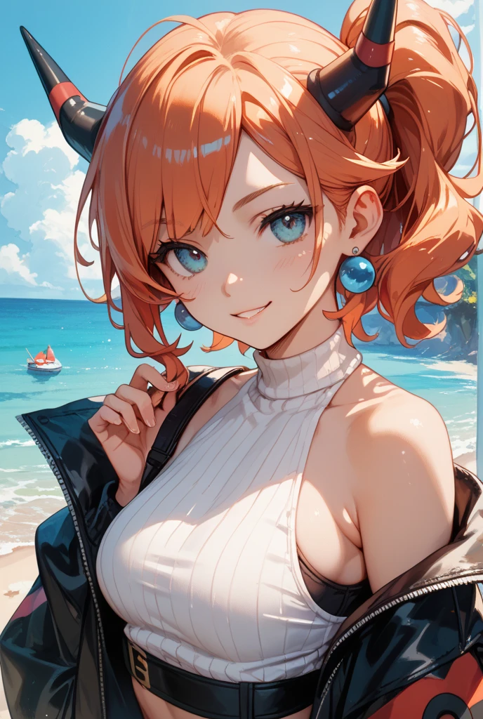 anime artwork, score_9, score_8_up, score_7_up, score_6_up, score_5_up, score_4_up,alisasr, 1girl, orange hair, red eyes, fake black cat ears, hairband, long hair, very long hair, twintails, hair ornament, hair bobbles, low twintails,, \\\\\\ \\\\\ , cat lingerie, paws gloves, cat tail, the pose, , claws, naughty face, sky background

