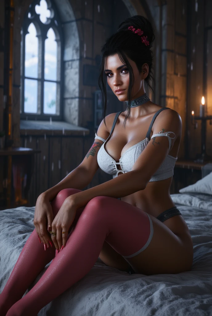 ((NUDE)), big breast, fingering