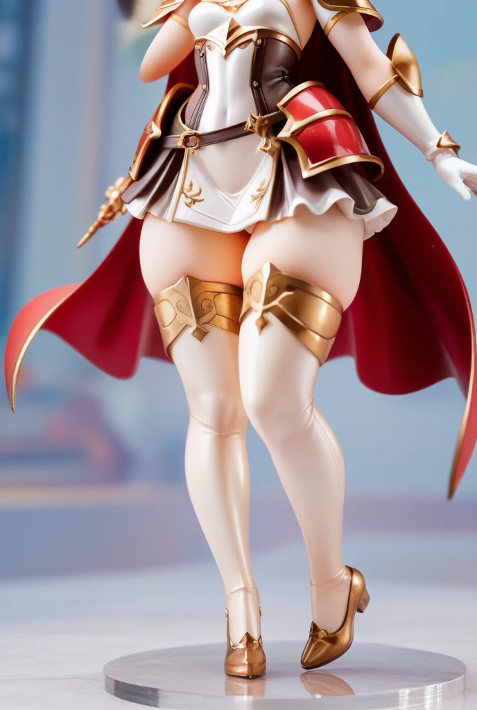 (masterpiece, best quality), intricate details
1girl, sivir, circlet, white scarf, bandeau, gauntlets, pelvic curtain, thighhighs, boots,
bottomheavy, gigantic ass, hyper thighs,