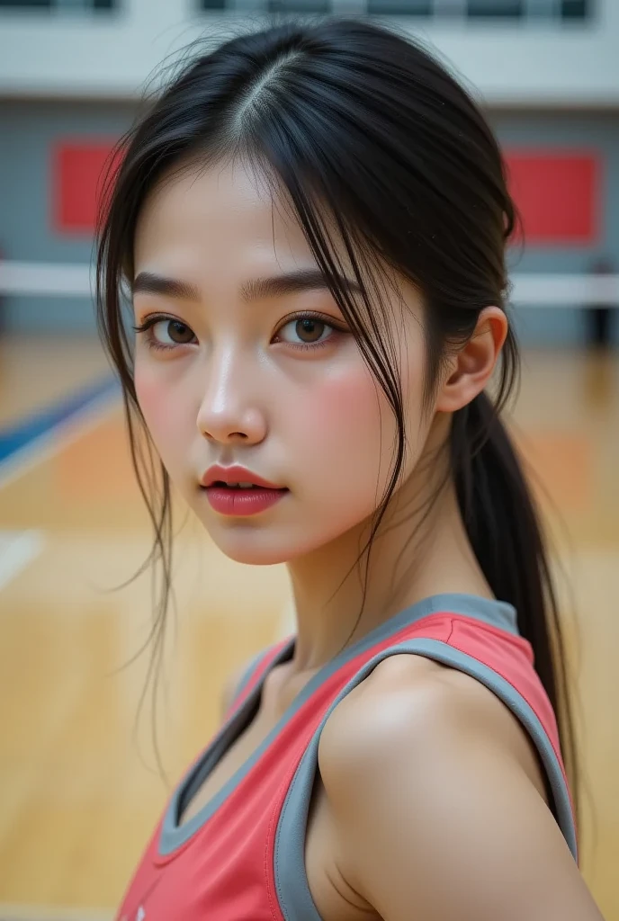 Pool at night,school blue one-piece swimsuit,One woman,close up face,fully body photo,masutepiece, The highest image quality, High quality, the background is clear,Beautiful woman, Japanese, Detailed, Detailed eyes, Detailed skin, Beautiful skin, 超hight resolution, (reality: 1.4),Very beautiful woman, Slightly younger face, Beautiful skin, slender, (Ultra photo realsisim), (hight resolution), (8K), (Very detailed) (beautifully detailed eyes), (super detailed), (Detailed face), view the viewer, Fine details, Detailed face, Staring straight ahead, Staring straight ahead, photos realistic, Bright lighting, Professional Lighting, Black hair,poneyTail,a baby face,sixteen years old,Hairstyle: ponytail,Long ponytail hairstyle,slight smile,