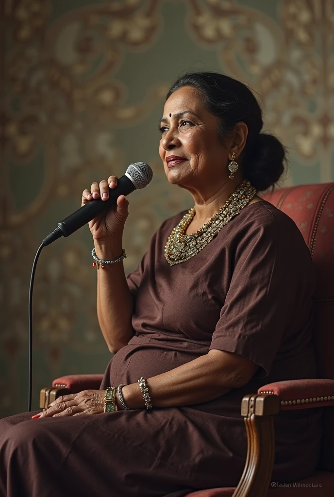 Arunita Kanjilal, a legendary singer whose voice had enchanted millions, announced her farewell concert, marking the end of an illustrious career that spanned decades. The news sent ripples through the music industry and left her fans heartbroken. Among those most affected was Aarav, a successful musician in his own right, who had grown up idolizing Arunita and had the privilege of being mentored by her. The thought of the music industry without her presence was unimaginable to him.
