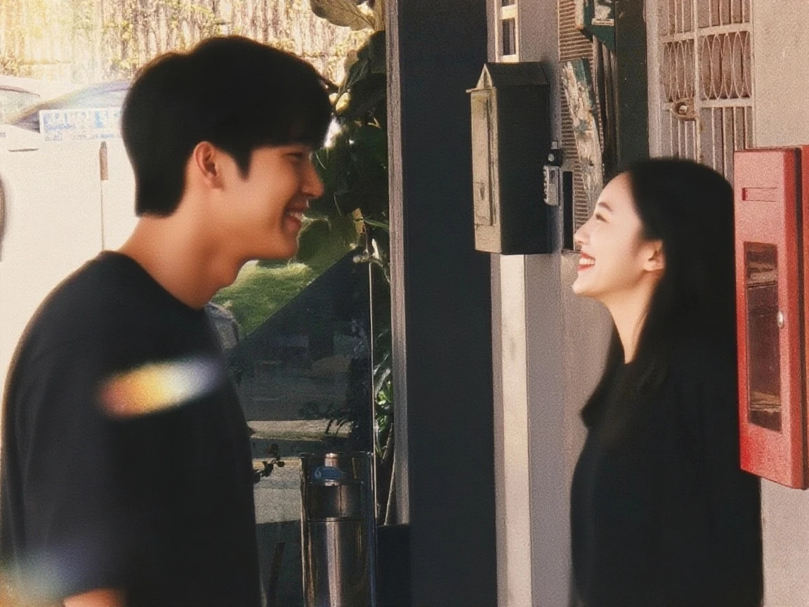 best qualtiy、​masterpiece、fidelity:1.3、超A high resolution、(Photorealsitic:1.4)、Couple hugging each other in the kitchen（Year difference couple、The woman is tall:1.5、Man is a boy）、1 Most Beautiful Mature Woman in Japan（Obscene big breasts:1.4、Wearing an apron、Bob Hair）、1 boy with a cute face（shortsleeves）The ultra -The high-definition、Flirting