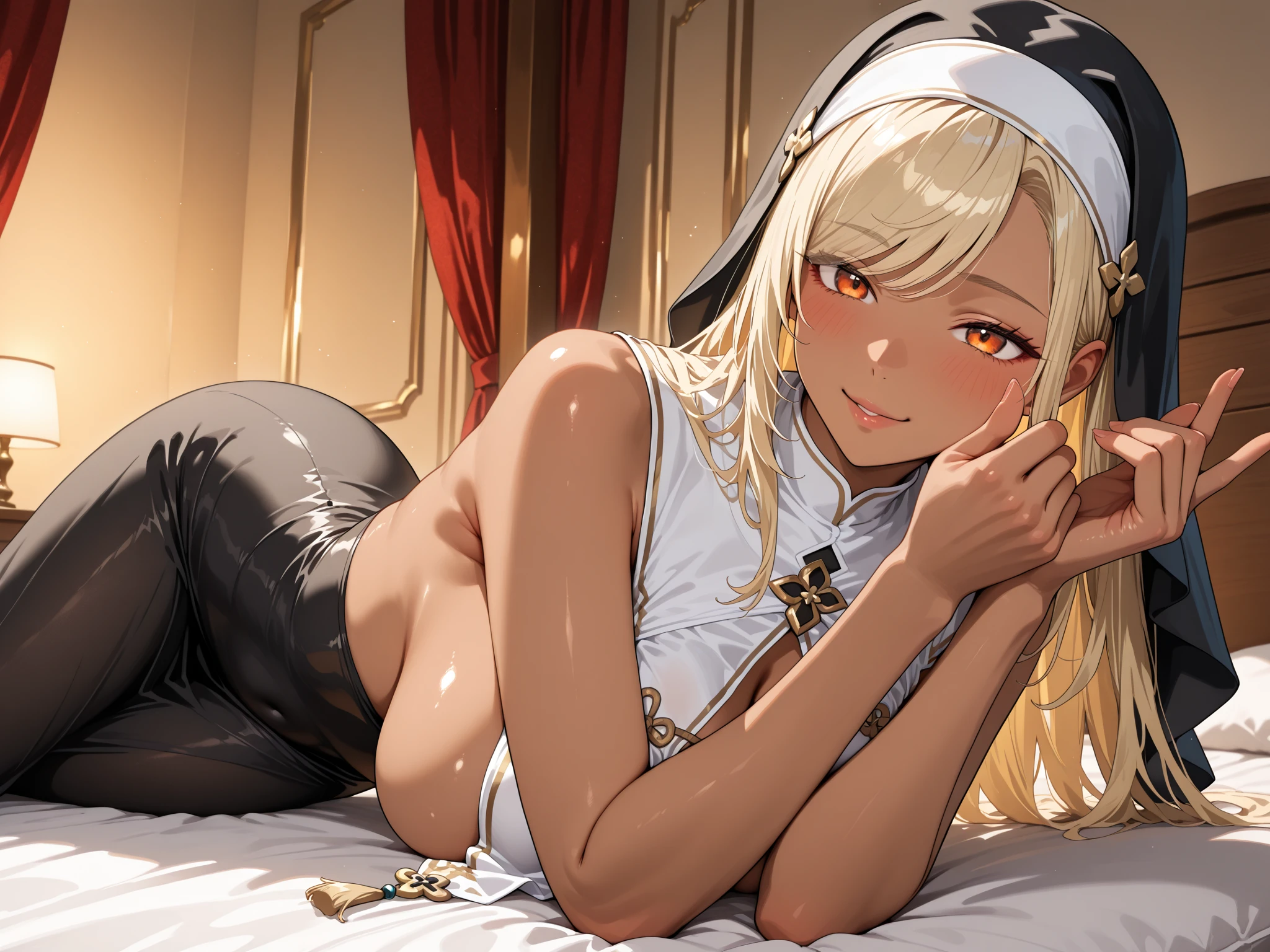 Darkskin man, graphic 4k, detail, white hair, white dreadlocks, grey eyes, grey colored eyes, croptop, spike braclets, black jacket, emo, ebony man, wild, beauty mark, beauty mark on cheekbone, mole on face, male, boy, living room, sitting on bed, chilling, smile, pushups, home exercise, rug floor, exercise position, muscular back, cumming, ejaculation, cum, penis, big penis, moaning, pleasured, penis big as a forearm, veiny penis, cross eyed, female looking male, sissy, solo, soft lighting, sensual colors