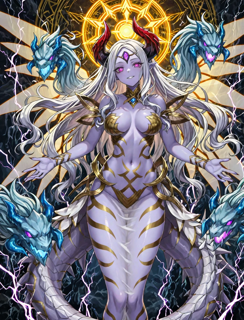 ultra-detailed, Explicit, Beautiful body, Beautiful Nose, Beautiful character design, perfect eyes, perfect face, ultra highres, 4K, beautiful legs, perfect legs, Nice hands, Perfect hand, Masterpiece, Best Quality, Highly detailed, illustration, absurdres, street fighter, doll suit, shadaloo doll, dollsuit, girls, multiple girls, expressionless, blank eyes, looking at viewer, red gloves, emotionless, black latex, corrution, mind control, female combatant, full body, hypnotized, unhappy trance, full body suit, ribbed bodysuit, both arms at side, obey, perfect female body, extremely glossy latex, hypnosis, hypnoLora, empty eyes, Mind control device, poses, submissive_pose, Slave, hat, necktie, stand up straight, standing, standing at attention, hat, necktie, belt, latex, ribbed bodysuit, brown hair, thighhighs, garter belt, Fighting Stance, extending the right arm from the shoulder into the air with a straightened hand, nazi saluting, military, military saluting, salute, thigh boots, cure earth, Healing Good Precure, jewelry, thigh strap, thighlet, hair ornament, heart hair ornament, purple bow, leaf hair ornament, purple hair, purple eyes, long hair