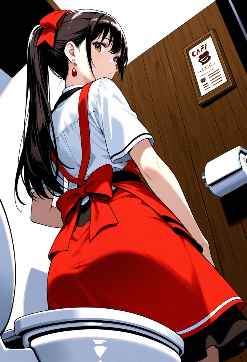 ((velocity)),Attacked by farts, (((Women farting))),(girl farting while stand)),frowned,velocity,(a female nurse),(wearing a nurse's dress),(facing the screen),(her butt facing the screen)) (short hair black hair),(Asian woman),(hospital),(masterpiece:1.2、top-quality)、(the Extremely Detailed CG Unity 8K Wallpapers、ultra-detailliert、Best Shadows)、(细致背景)、(The best lighting、extremely delicate and beautiful)、depth of fields、1girl in、独奏、upward looking gaze、