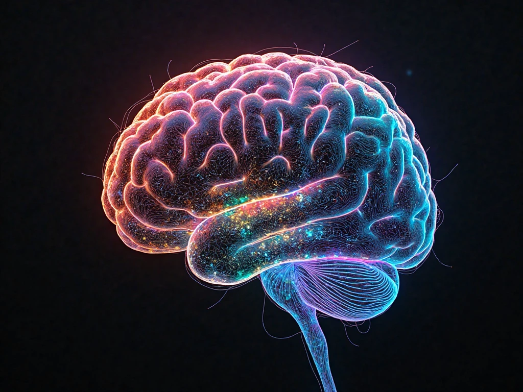 I created an image of a brain