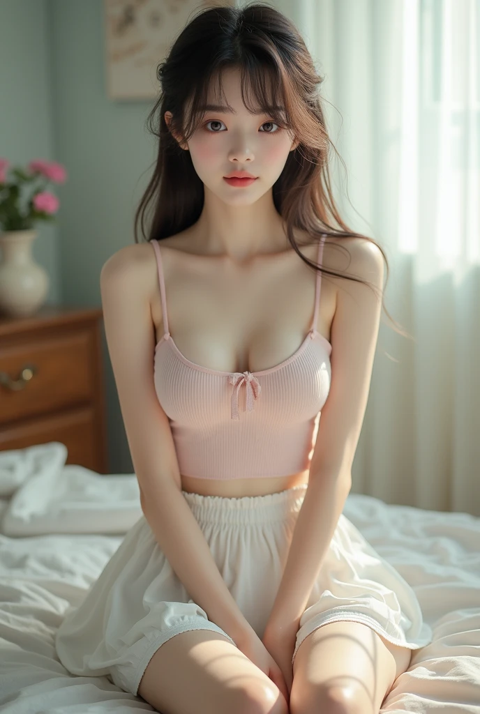 hyper-realistic), (illustration), (high resolution), (32K), (extremely detailed), (best illustration), (beautiful detailed eyes), (best quality), (super detailed), (masterpiece), ( wallpaper), (detailed delicate face), solo, pee yourself, pee on legs, surrounded by other people, highly detailed face and skin texture, detailed eyes, double eyelids, ball head twisted braid with hairpins, large frame glasses, wearing pink tulip sweet pure lust lace print embroidered high fork swimsuit, head with cat ears, split legs kneeling, nervously bowed head, shy, embarrassed provoked and shocked, standing with legs open, on the dry toilet floor, a small puddle of her own urine is forming around her feet, very desperate to pee, pee, wet yourself, urination, tears, fear, despair, panic, high detail, ballet dancing with a big belly in October of pregnancy, feet in ballet shoes, (dynamic pose), 1 girl, white wavy hair on the toilet bowl, Korean, heterochromia, small moles under the eyes, (( Apron)), big breasts, long legs, tight abs, wearing large-rimmed glasses, (camel toe), (fishnet socks), (no panties), (no bra)