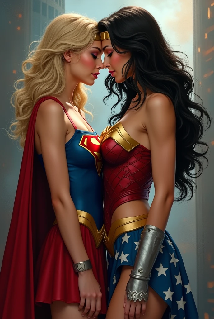 Supergirl and wonder woman got Hypnotized hot and sexy 