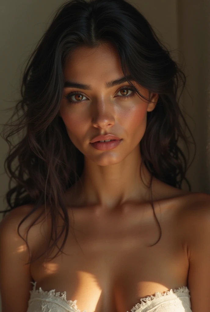 Cute indian girl on lingerie
