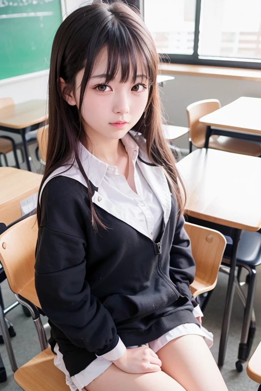 Sex-loving elementary school girl
