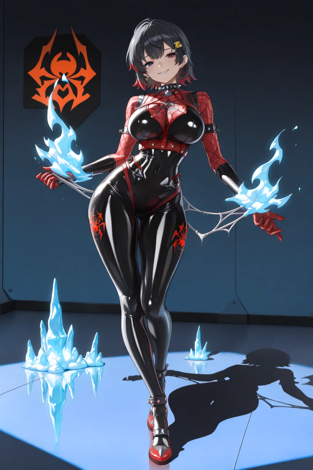 ((Spawn Woman)), green poison and red blood ink, created the obscure form of the Image Comics character, Sketch, Manga Sketch, Pencil drawing, Black and White, Todd McFarlane style, Brian Holguin style, by bugmAIster, Low detail, Line art, vector art