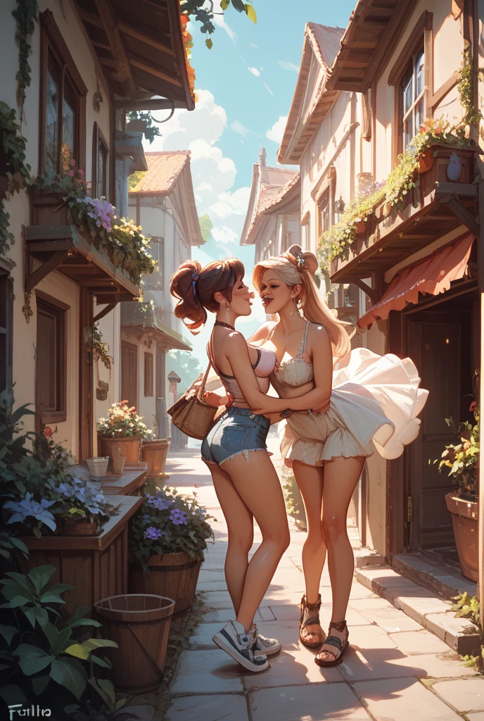 Group of futa women