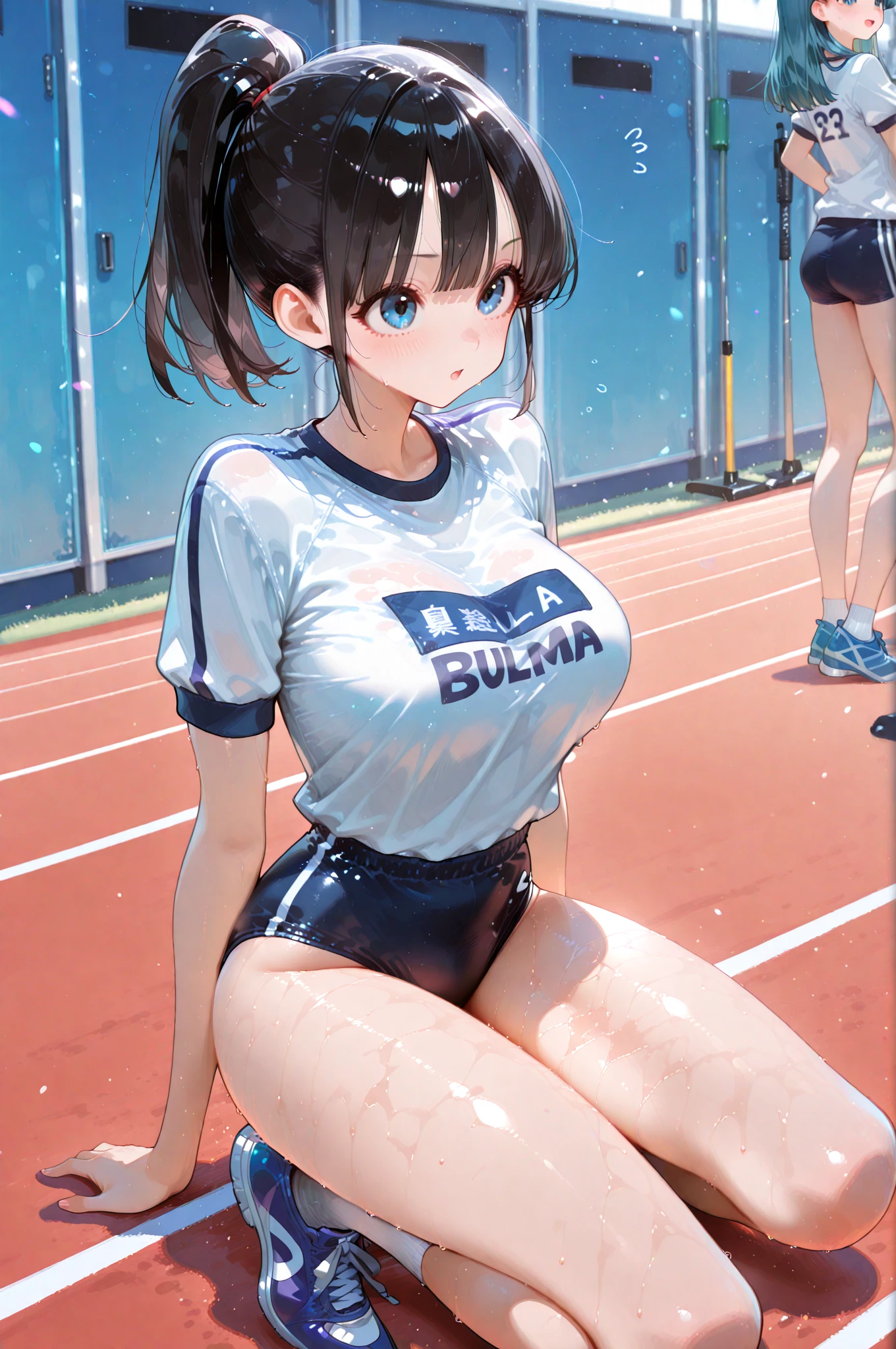 Woman playing sports