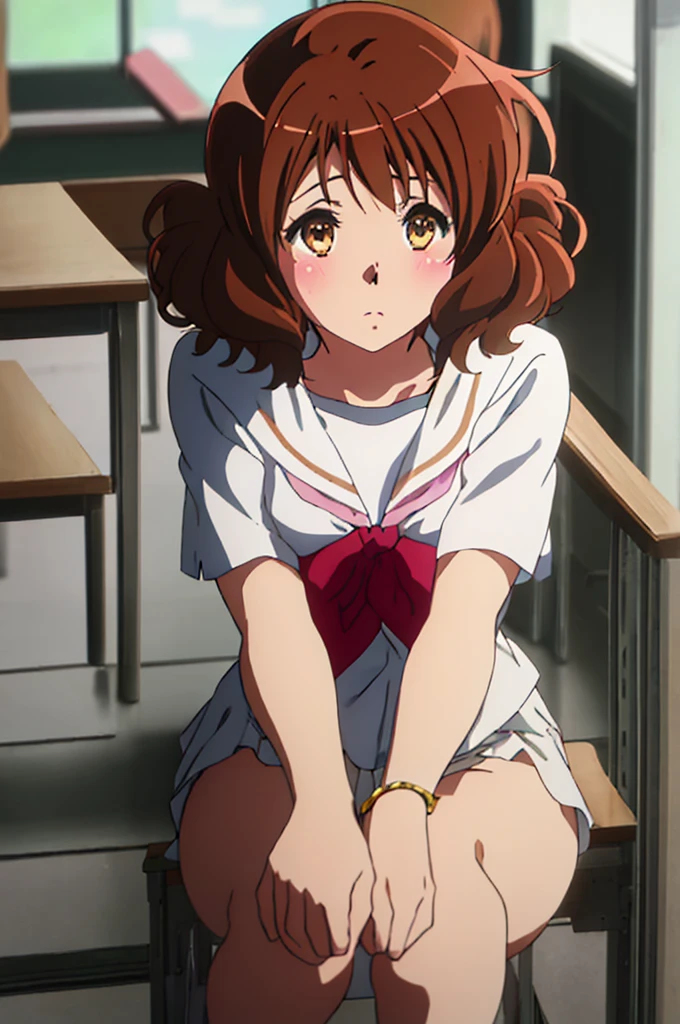 from the front,Pay attention to the panties,Quality underwear,Black Panties,Flat Chest
,break,
Watanabe Yo, short hair, blue eyes, Brown Hair,
,break,
skirt, , Short sleeve, pleated skirt, Seraphim, socks, neckerchief, Knee-high, black socks, (red neckerchief:1.2), grey skirt, Uranohoshi Academy_uniform,
,break,
(((smile))) ,Open your mouth, Looking down at the viewer, {{{Shadowed face}}}, masterpiece,Absurd, Beautifully detailed face
,break,
,Squat,Looking down at the viewer,Squatting,
((Tabletop,High resolution)), Tabletop, Highest quality, , Absurd, Perfect Skin, Detailed skin texture, Ultra-detailed, 8k, Intricate details, Beautifully detailed face,High resolution, One girl ,from the front.
indoor,locker room