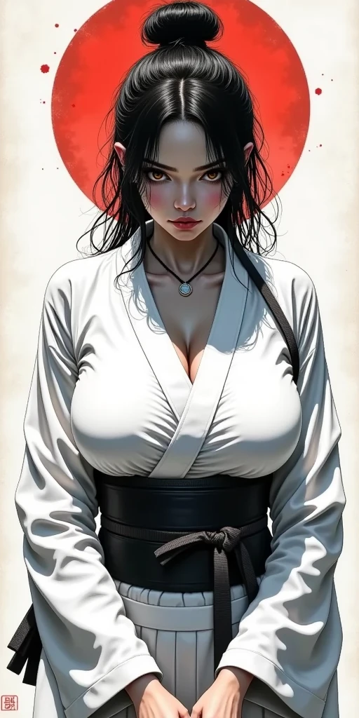 Japan holding a sword