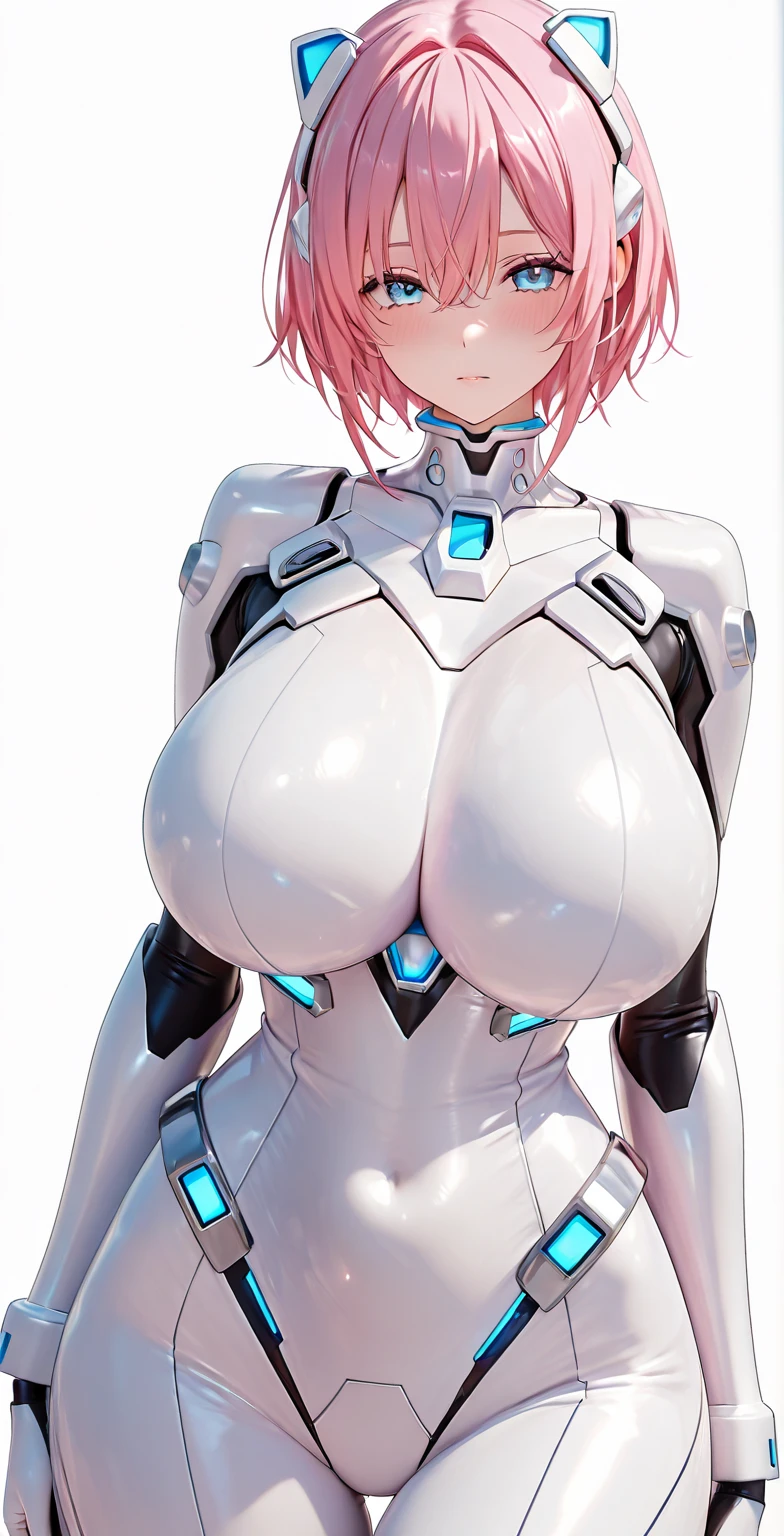 (((best quality))), (((high resolution))), (((masterpiece))), ((ultra-detailed)), (illustration), ((an extremely delicate and beautiful)), ((super detail)), (((20 years old))), ((adult)), (((tall))), gleaming skin, shiny body, breast focus, (((((ultra-huge breasts))))), slender legs, ((biopunk)), (android), gynoid, delicate metal decorations, (medium length hair), (hair shorter than shoulder), braid, pony tail, (shining brightly), daytime, city, (dark pink blond), flood of pussy juice, (cybernetics), nsfw, ((((female masturbation)))),