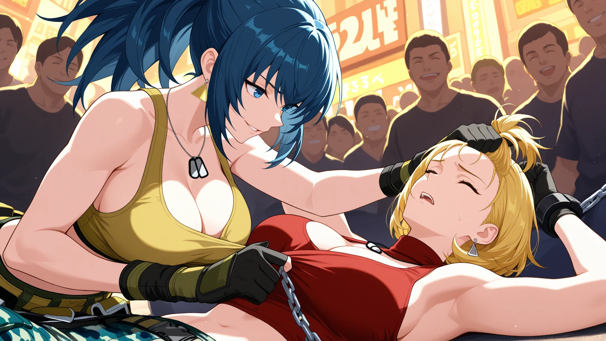 NSFW,masterpiece,Highest quality,High resolution,Super detailed,Sinon\(Sword Art Online\),Playboy Bunny,Streaks,Large fishnet stockings,Embarrassed,expectant face,(Estrus),(Lust),(Absent-minded face),I feel,blush,casino,tray,(Elderly men),Being sexually harassed,(Molester),(Body touch),A man holds his hand over his chest and hugs,Wet,(Sex slave)
