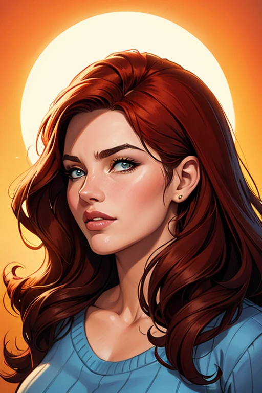 (highly detailed:1.2),(best quality:1.2),(8k:1.2), (((1woman))), sharp focus,(subsurface scattering:1.1),award-winning photography, profile (modern vampire:1.2), centered face, Ana Paula Arósio's face, open smile, vampire fangs, supernatural blue eyes, (((half-body shot:1.1)), ((medical businesswoman in a modern meeting room: 1.3)), (((long red brown hair: 1.1)), ( high-brand social clothing:1.3), (very detailed background:1.2),(sci-fi:1.0), (knollingcase:1.0),(dreamlikeart:1.1), dramatic lighting