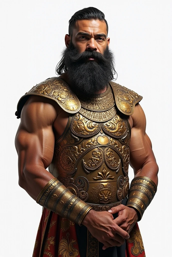(Extremely detailed 8k wallpaper), A Chinese shaman,Holding a magic weapon,High detail, Dramatic ,short detailed hair,short mustache,Wear bright gold thongs,Perfect figure with tattoos, Very huge and strong body, Bulging muscles, musculous, Very large pectoral muscles,Very sexy abs,The legs are muscular,Tall and mighty,Exposed Body,Wear bright gold thongs,Tall and burly,toned figure,Huge raised genital area,Brightens oily skin,Muscular,hulk body type,photo hyper realistic, artsy photography, oil on the canvas, hyper HD, 32K, super sharp focus,