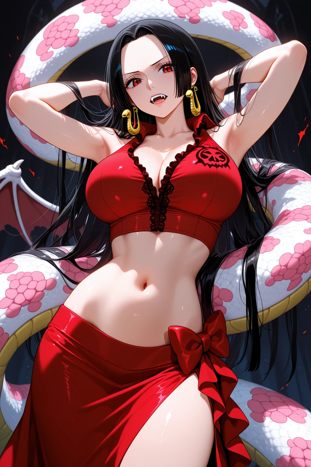 Chinese dragon + beauty + bikini + anime style