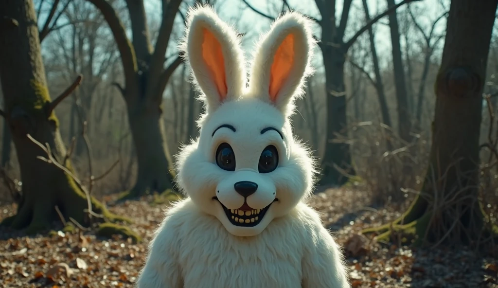 masterpiece, (horrific:1.3), (nonhuman:1.2) (monsters:1.4) (easter bunny rabbit:1.4), (Trypophobia:1.3), (oozing:1.2), (glistening:1.3), (gore:1.3), (wounds:1.3), (rotting:1.3), (decaying:1.3), (maggots:1.2), (kawaii:1.3), (studio ghibli:0.9), mischievous, cheeky, (Smiling Ecstatically:1.1), (dark bloody lipstick:1.3), (big luscious kissable lips:1.3), (multiple rows of tiny sharp needle teeth:1.4), (small tiny flatter breasts:1.4), sexy, sweet, (chunky:0.8), (pregnant:0.9), (psychedelic:0.9), (fur is covered in maggots and rotting decaying flesh:1.3), (background is an amusement park:1.3), ominous, creepy, disturbing, eerie, by Wes Craven, by David Cronenberg, 4k, 8k, uhd, ultrarealistic, ridiculously high resolution, HDR