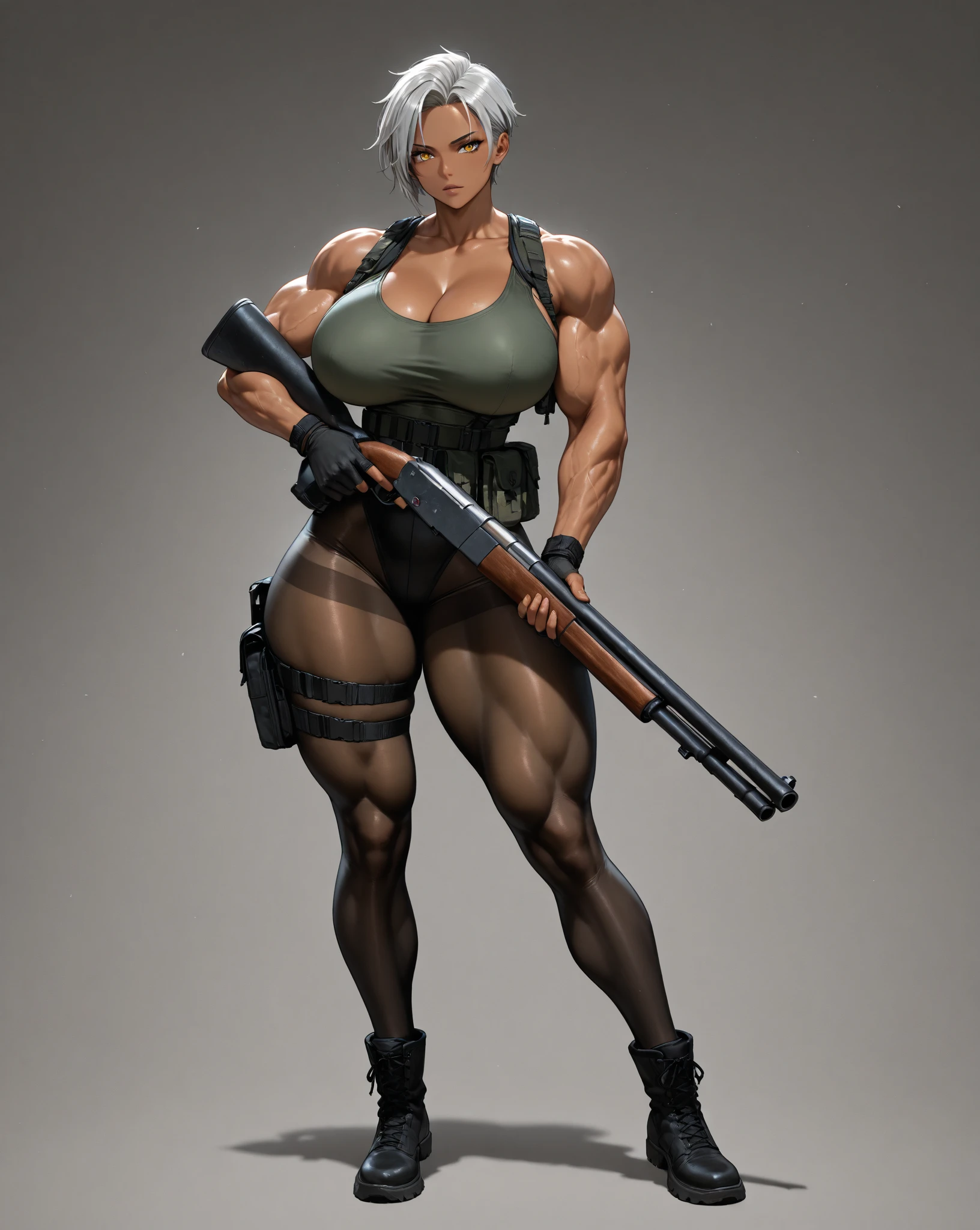 Muscular, fit gym trainer, milf, mature, short blonde hair, blonde, blonde cut hairstyle, slim face, high cheekbones, big lips, full lips, up-turned nose, pointy nose, pouting, pouting lips, pale skin, 90s glamour makeup, tall, curvaceous, small waist, big hips, hip dips, big breasts, large breasts, sagging breasts, long legs, sports bra, spandex leggings, Best quality, 8k, Masterpiece, realistic, photorealistic (gigantic breasts:1.2)