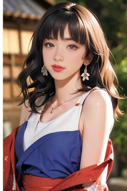 best quality, super detailed,ultra high resolution, 8k wallpaper, perfect composition, beautiful eyes, Natural lip color,dignified and,Smile、looking at camera、A 20-year-old girl、Leaning against the window,perfect face,Looks a lot like actor Minami Aizawa,Chinese classical temperament beauty,exquisite antique earrings,electronic breast,split,Wearing pink Hanfu,(Extremely delicate1.1), (perfect details: 1.1),masterpiece,Wear peach blossom jewelry,Fragrant shoulders,clavicle