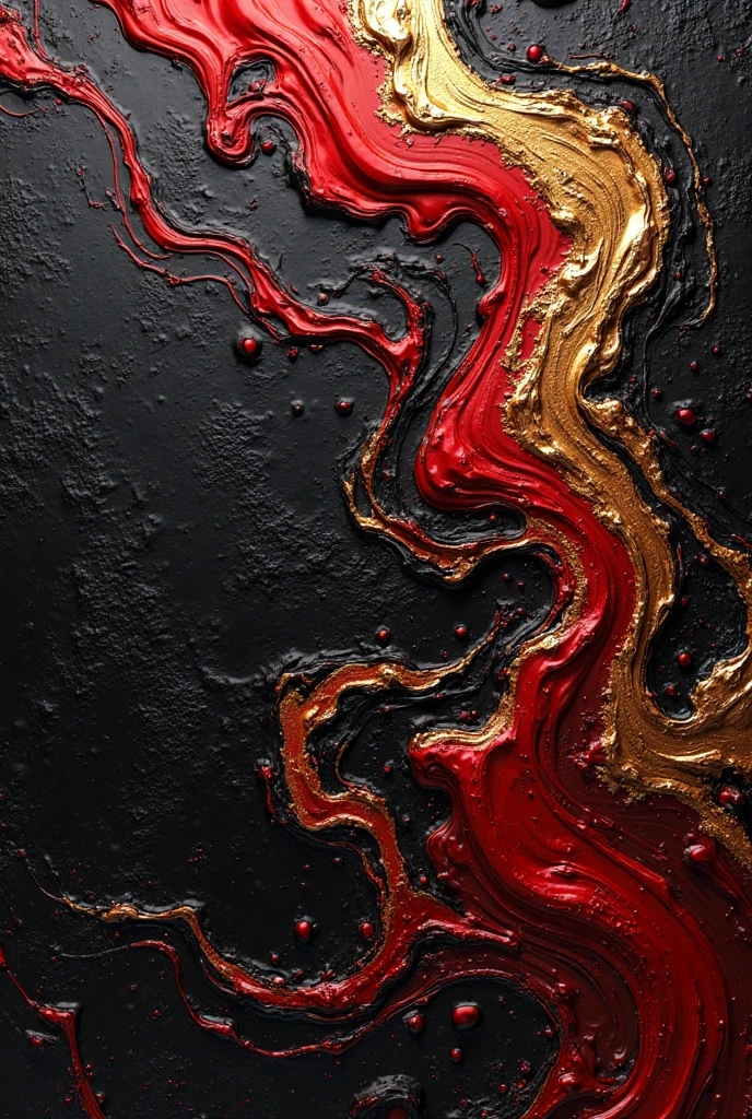 a beautiful abstract marble texture, with colors of black, red and gold, highly detailed, intricate design, marble material, BY Anne Bachelier,